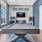 lounge area with a pool table tv and tv