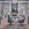 lounge area with seating and a fireplace