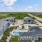 view of Haven at Mission Trace apartment buildings and outdoor amenities